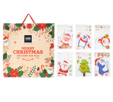 Christmas Window Stickers and Gift Bag