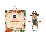 Pet Christmas Reindeer Chewers and Gift Bag