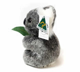 Aussie Bush Toys® Koala With Gum Leaves 8" Lilly Australian Make Aussie Bush Toys