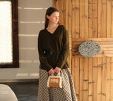 AUSTRALIAN SHEPHERD® Women Fluffy Shearling Strap Over Shoulder Bag Momo UGG AUSTRALIAN SHEPHERD