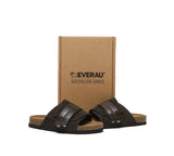 EVERAU® Adjustable Strap Embossed Slip-on Summer Sandal Slides Terrain - UGG EXPRESS