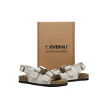 EVERAU® Adjustable Straps Embossed Slingback Summer Sandals Layne - UGG EXPRESS