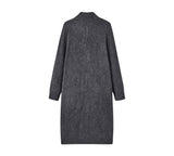EVERAU® Women Cashmere Blend Wool Long Cardigan Grumo Coat EVERAU