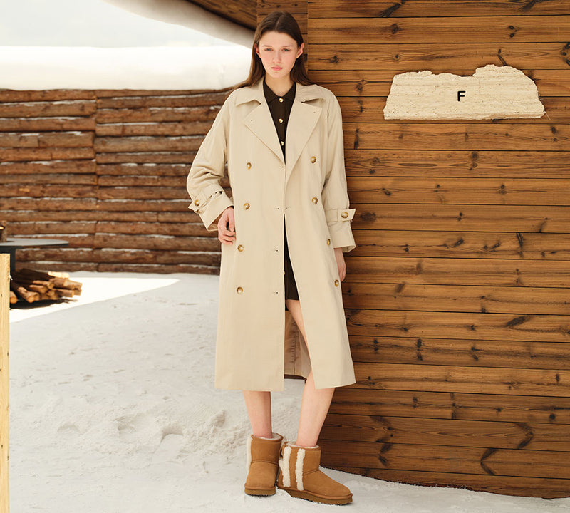 AUSTRALIAN SHEPHERD® UGG Boots Sheepskin Wool Shearling Lined Ankle Mini Darby UGG AUSTRALIAN SHEPHERD