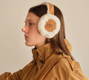 AUSTRALIAN SHEPHERD® UGG Women Adjustable Sheepskin Wool Earmuff Connie UGG AUSTRALIAN SHEPHERD