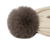 EVERAU® Kids Pom Pom Beanie and Scarf Gift Set Snell