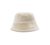 AUSTRALIAN SHEPHERD® Fluffy Sheepskin Wool Bucket Stacea Hat