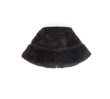 AUSTRALIAN SHEPHERD® Fluffy Sheepskin Wool Bucket Patchwork Hat