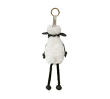 AUSTRALIAN SHEPHERD® Fluffy Sheepskin Wool Sheep Keyrings