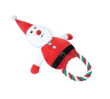 Pet Christmas Santa Chewers and Gift Bag