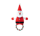 Pet Christmas Santa Chewers and Gift Bag