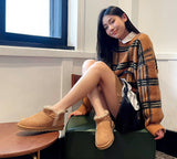 EVERAU® UGG Boots Women Sheepskin Wool Ankle Mini Brooklyn