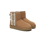 AUSTRALIAN SHEPHERD® UGG Boots Sheepskin Wool Shearling Lined Ankle Mini Darby