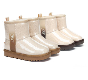 AUSTRALIAN SHEPHERD® UGG Boots Clear Waterproof Shearling Kids Coated Neo UGG AUSTRALIAN SHEPHERD