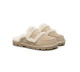 AUSTRALIAN SHEPHERD® UGG Slippers Women Sheepskin Wool Shearling Lined Rilee