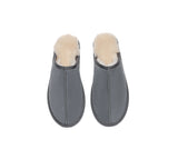 EVERAU® UGG Slippers Men Sheepskin Wool Scuff Bennett - UGG EXPRESS