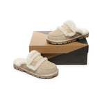 AUSTRALIAN SHEPHERD® UGG Slippers Women Sheepskin Wool Shearling Lined Rilee