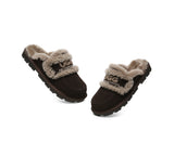 AUSTRALIAN SHEPHERD® UGG Slippers Women Sheepskin Wool Shearling Lined Rilee