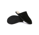 EVERAU® UGG Slippers Men Sheepskin Wool Scuff Bennett - UGG EXPRESS