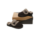 AUSTRALIAN SHEPHERD® UGG Slippers Women Sheepskin Wool Shearling Lined Rilee