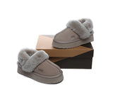 AUSTRALIAN SHEPHERD® UGG Slippers Women Removable Wool Strap Slingback Platform Musa - UGG EXPRESS