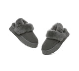 AUSTRALIAN SHEPHERD® UGG Slippers Women Removable Wool Strap Slingback Platform Musa - UGG EXPRESS