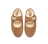 AUSTRALIAN SHEPHERD® UGG Slippers Sheepskin Wool Adjustable Strap Velvi UGG AUSTRALIAN SHEPHERD