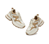 EVERAU® Women Chunky Platform Sneakers Breathable Camille EVERAU