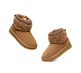 AUSTRALIAN SHEPHERD® Kids UGG Boots Fluffy Collar Brunel UGG AUSTRALIAN SHEPHERD