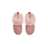AUSTRALIAN SHEPHERD® UGG Slippers Kids Sheepskin Wool Collar Ankle Glacial UGG AUSTRALIAN SHEPHERD