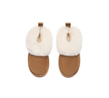 AUSTRALIAN SHEPHERD® UGG Slippers Kids Sheepskin Wool Collar Ankle Glacial UGG AUSTRALIAN SHEPHERD