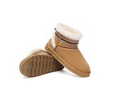 AUSTRALIAN SHEPHERD® UGG Boots Sheepskin Wool Shearling Knitted Mini Ferlat UGG AUSTRALIAN SHEPHERD