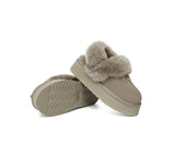 AUSTRALIAN SHEPHERD® UGG Slippers Women Removable Wool Strap Slingback Platform Suzie - UGG EXPRESS