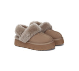 AUSTRALIAN SHEPHERD® UGG Slippers Women Removable Wool Strap Slingback Platform Suzie - UGG EXPRESS