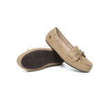 EVERAU® Women Leather Moccasin Loafers Classic Monty EVERAU