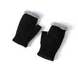 EVERAU® Fingerless Ultra Plush Knit Gloves EVERAU