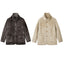 EVERAU® Double Faced Sheepskin Wool Reversible Jacket Vanea