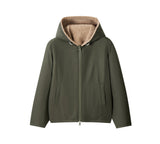 EVERAU® Wool Jacket Double-Sided Warm Coffee Moona EVERAU