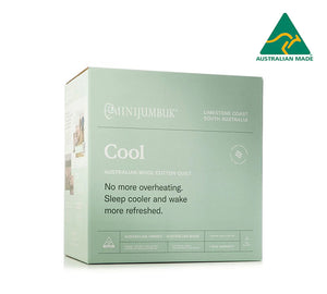 Minijumbuk Cool Australian Wool Cotton Quilt MiniJumbuk