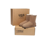 UGG EVERAU® UGG Boots Double Faced Sheepskin Wool Short Classic - UGG EXPRESS