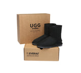 UGG EVERAU® UGG Boots Double Faced Sheepskin Wool Short Classic - UGG EXPRESS