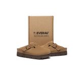 EVERAU® Adjustable Buckled Straps Slip-on Platform Sandal Slides Brooklyn - UGG EXPRESS