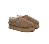 AUSTRALIAN SHEPHERD® UGG Slippers Sheepskin Wool Plush Ankle Platform Madge - UGG EXPRESS