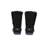 UGG EVERAU® UGG Boots Double Faced Sheepskin Wool Short Button