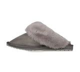 EMU® UGG Slippers Australian Made Sheepskin Wool Scuff Platinum Eden EMU