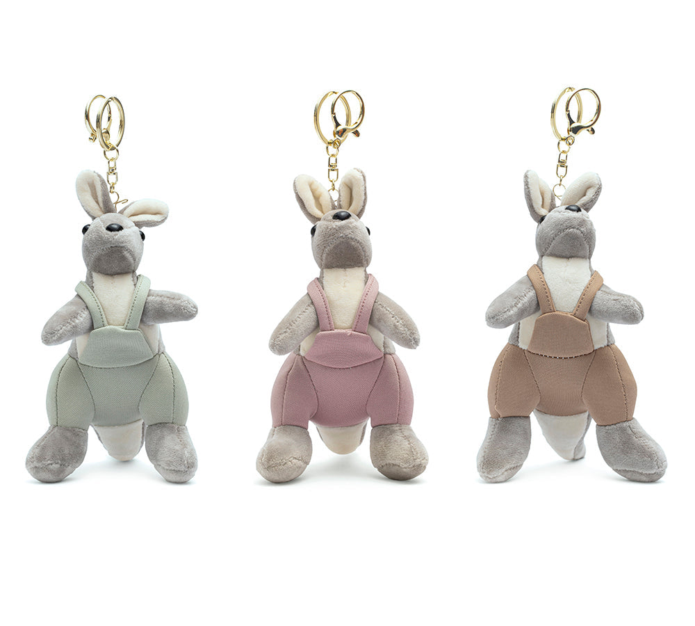 Accessories - Cute Plush Kangaroo Keyring