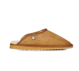 EMU® UGG Slippers Men Australian Made Sheepskin Wool Scuff Platinum Esperence EMU