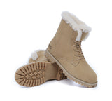 UGG Boots - AS UGG Women Fashion Lace Up Ankle Boots Jean