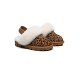 AUSTRALIAN SHEPHERD® UGG Slippers Kids Sheepskin Wool Slingback Suzie