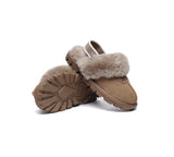 UGG Boots - AUSTRALIAN SHEPHERD® UGG Kids Sheepskin Wool Slingback Slippers Suzie